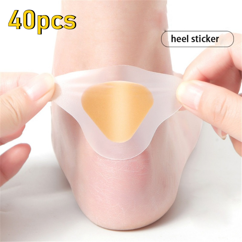 Heel Liner Grip - 40pcs Gel Heel Protector Foot Patches