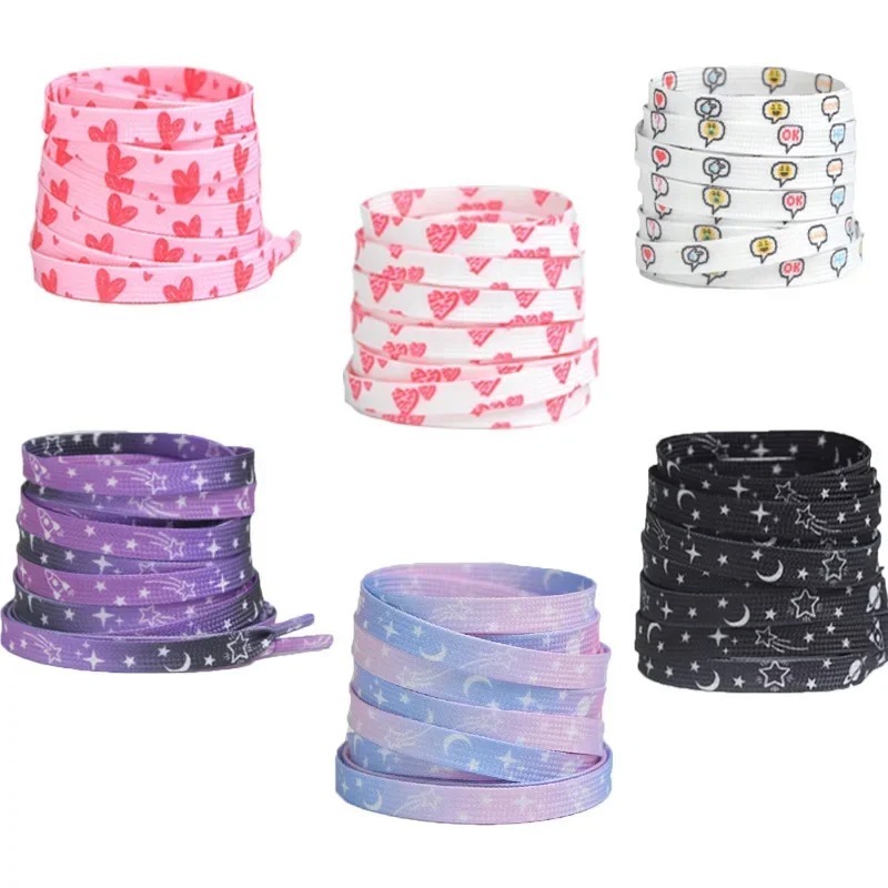 Lace Replacement Flat - Flat Gradient Star Moon Milky Way