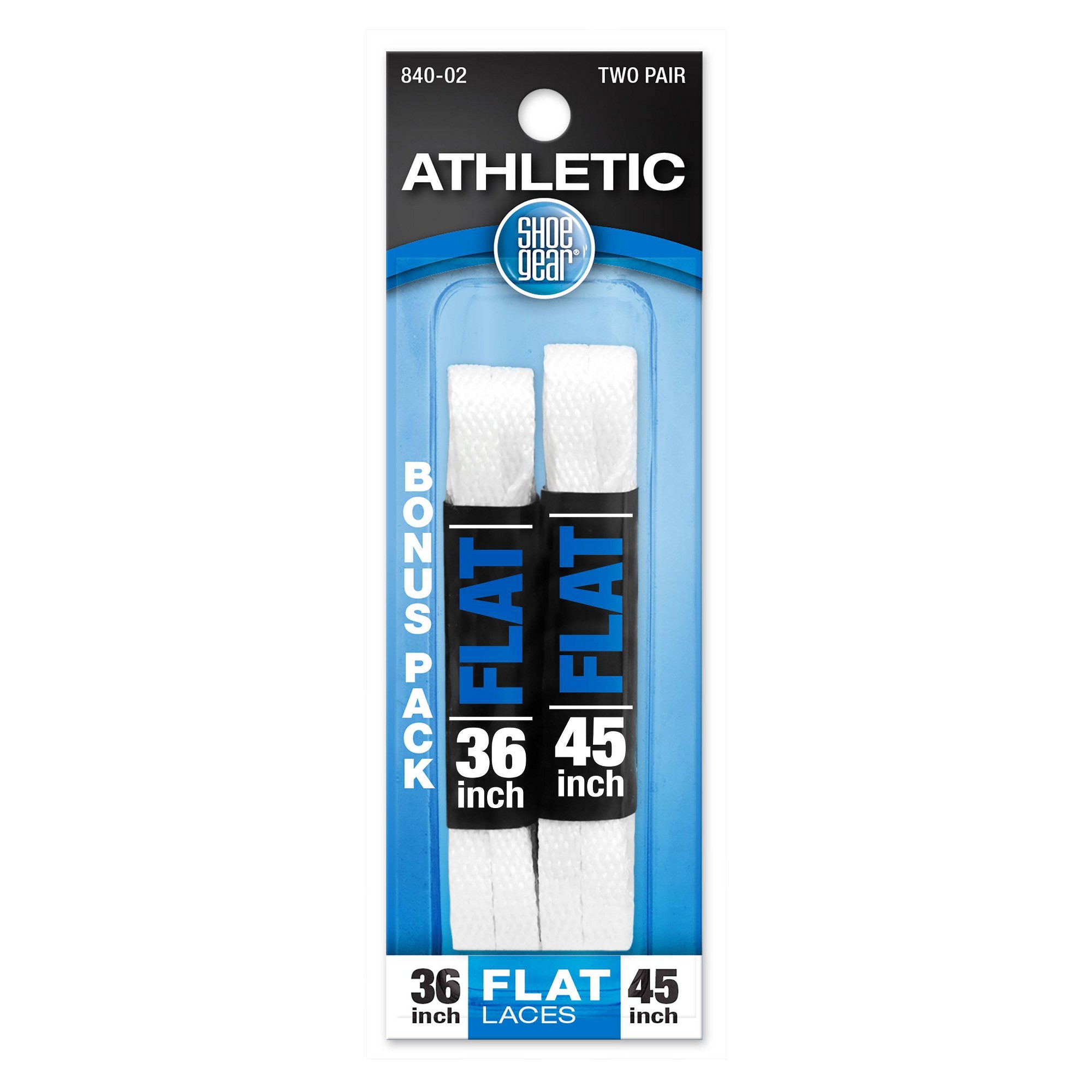 Lace Replacement Flat - 6pcs White Flat Polyester Shoe Laces