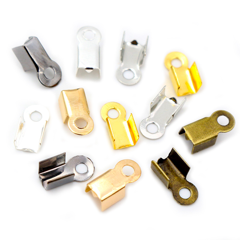 Patent Leather Shine - 200pcs/lot Cove Clasps Cord End Caps