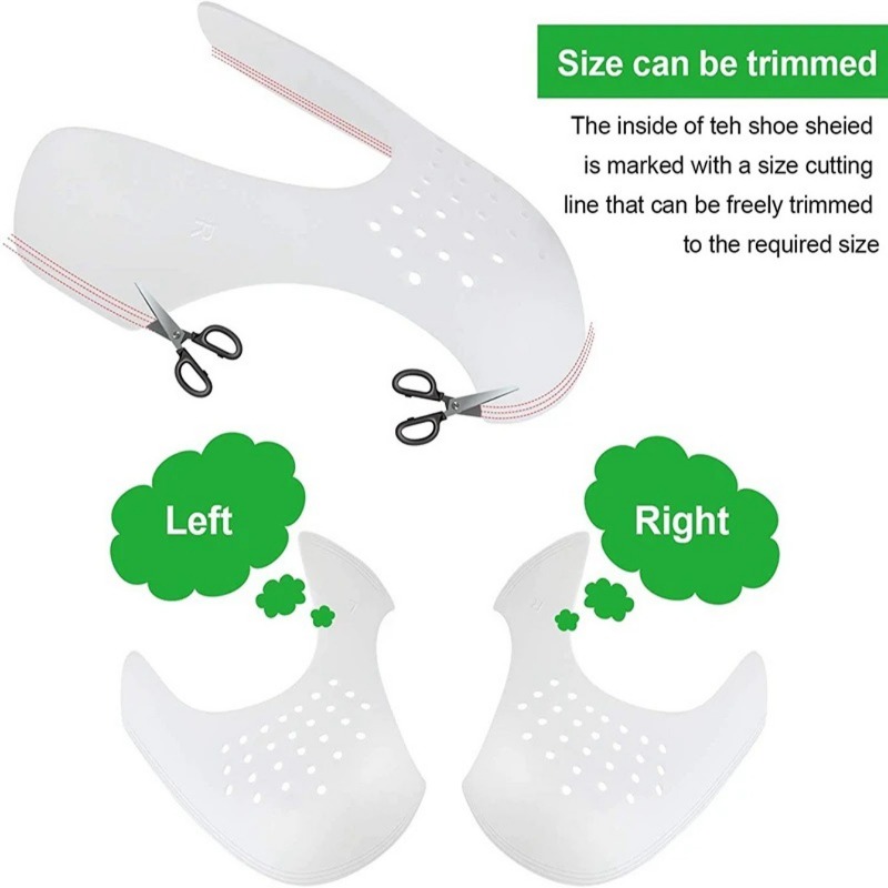 5 Pairs Lightweight Anti-Creas - Crease Protector Toe review and price