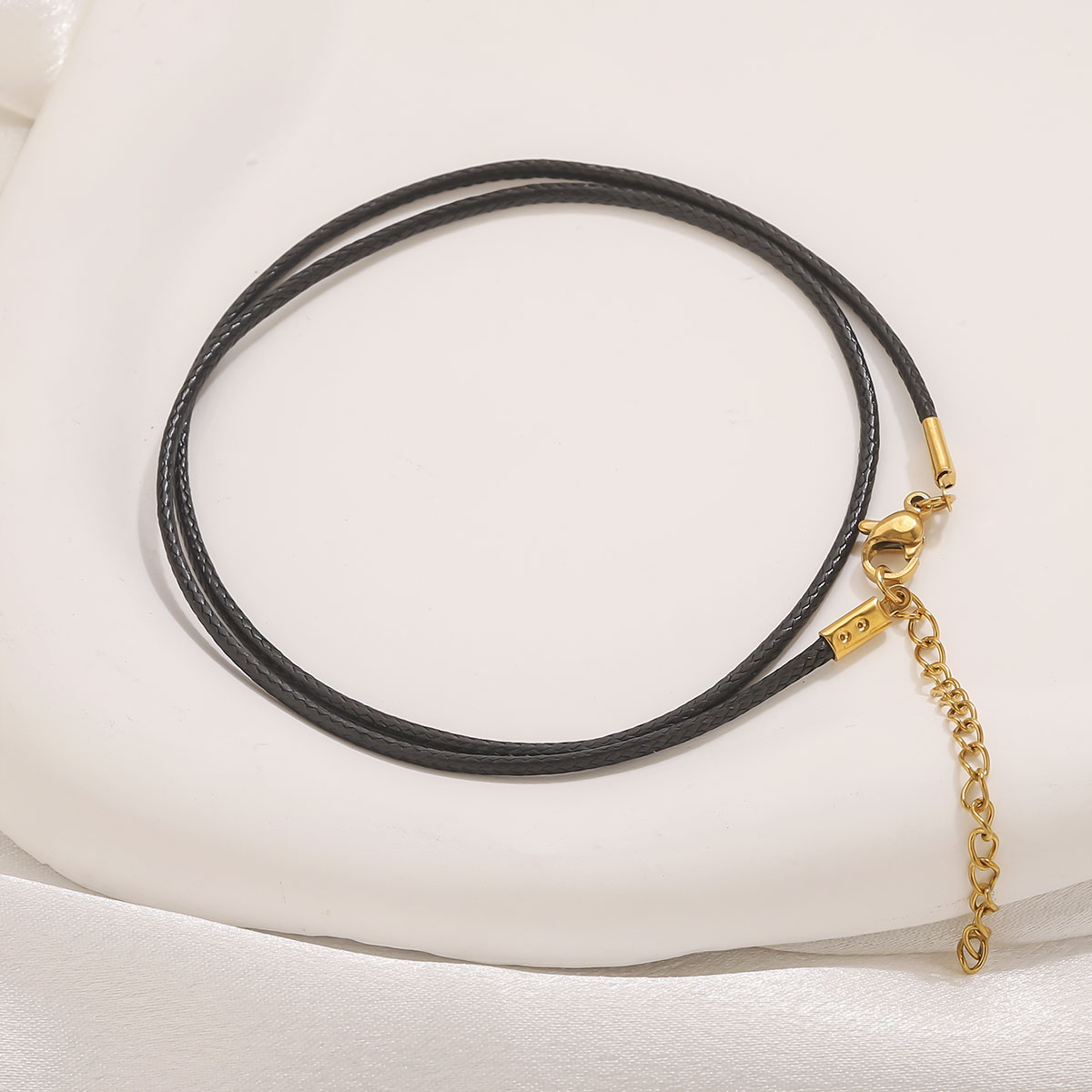 5pcs Leather Cord Necklace Wit - Patent Leather Shine review and price