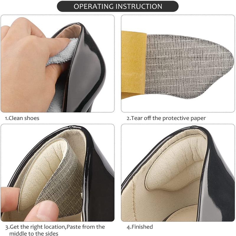 Foot Care Insert Women Insoles - Heel Liner Grip review and price