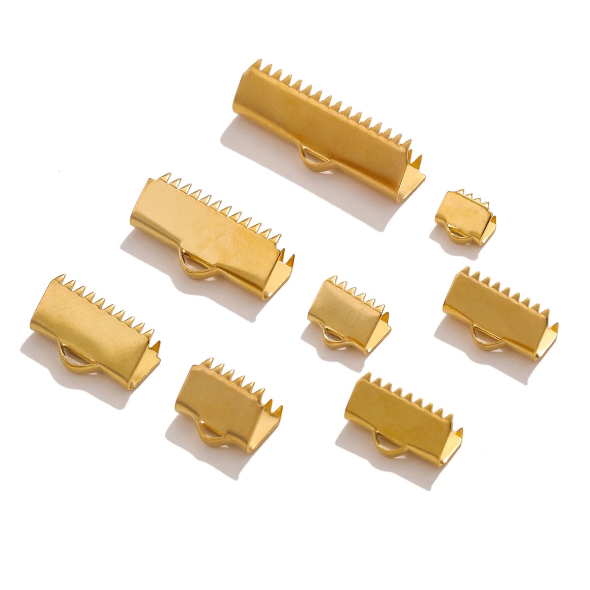 20pcs Stainless Steel Crimp Be - Patent Leather Shine review and price