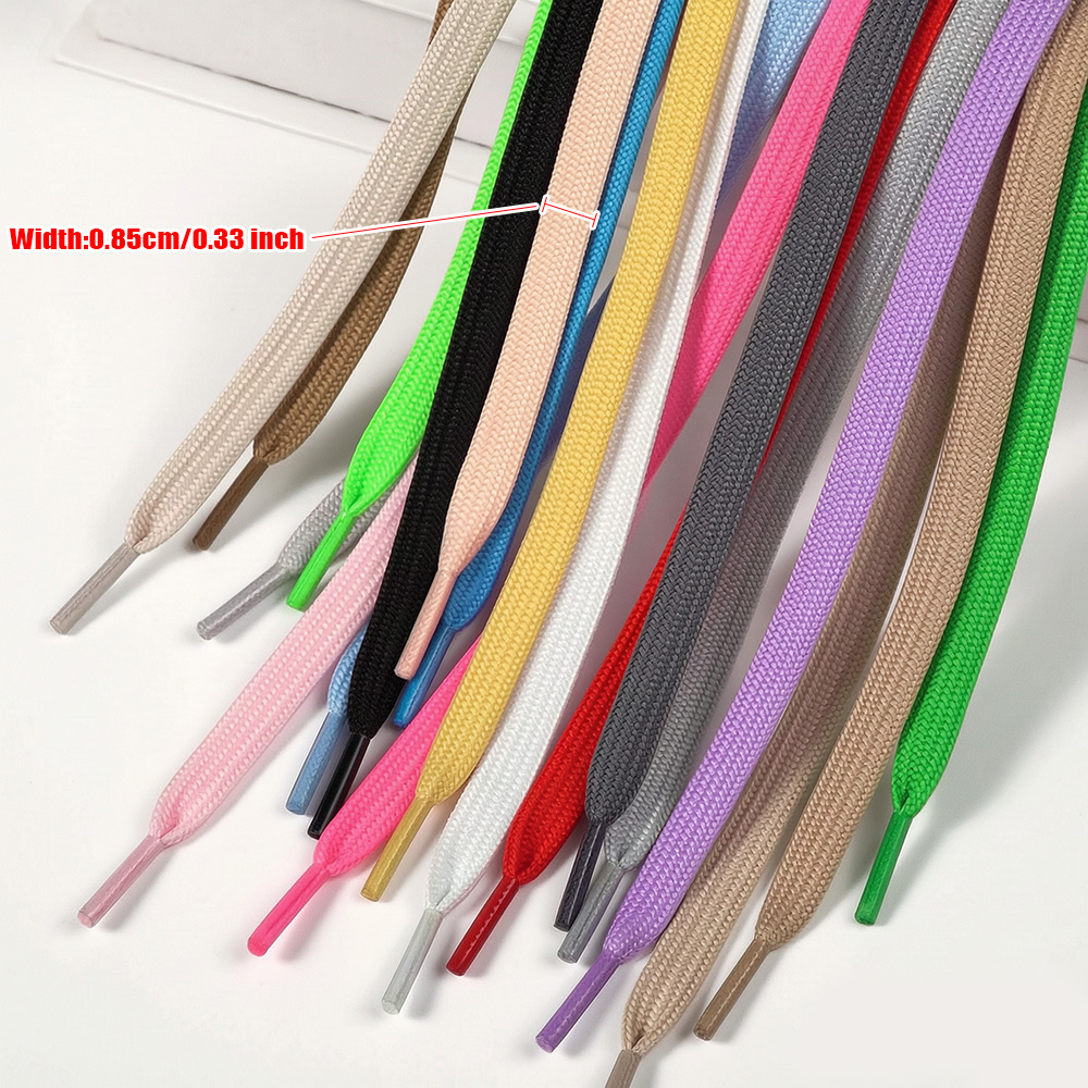 4Pcs(2 Pairs) Flat Shoelaces 0 - Lace Replacement Flat review and price