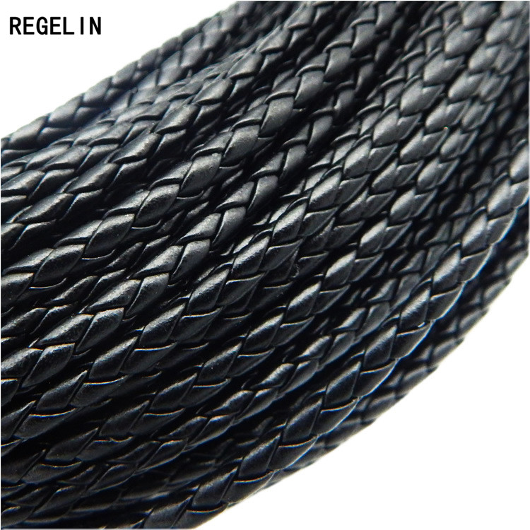 REGELIN 5meter Black Braided P - Patent Leather Shine review and price