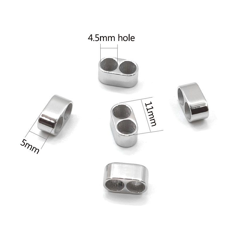 4Pcs Stainless Steel Beads Spa - Patent Leather Shine review and price