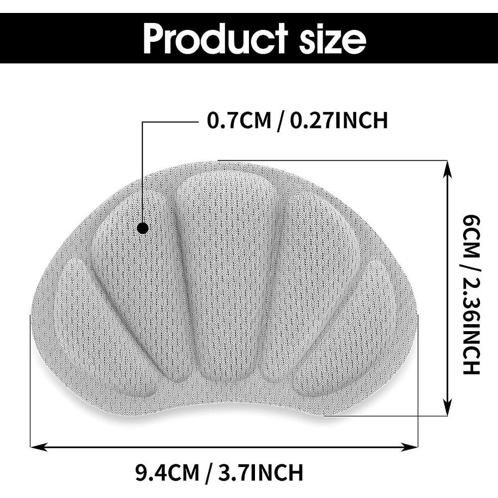 Triple Pack Heel Grip Pads: Ad - Heel Liner Grip review and price