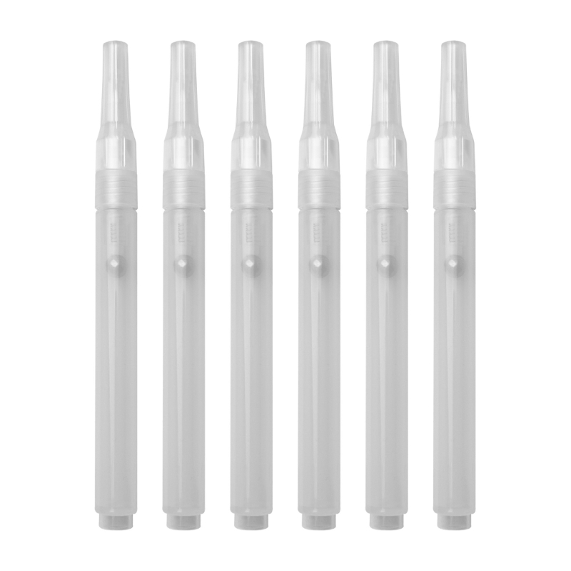 6Pcs Clear Empty Brush Pen Ref - Midsole Marker Paint review and price