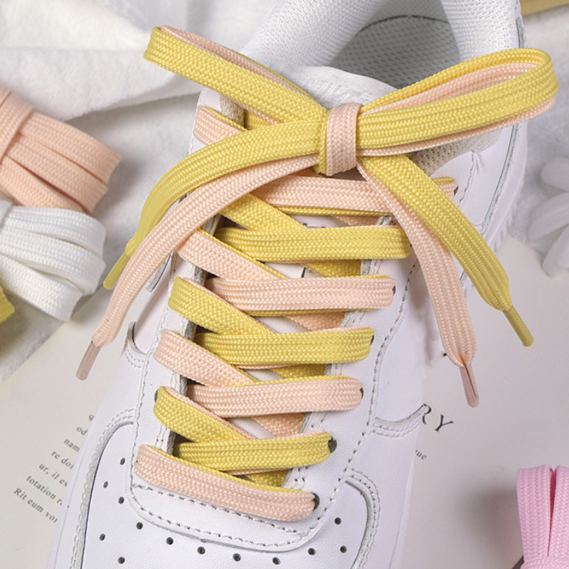 0.8CM Double Layered Laces for - Lace Replacement Flat review and price