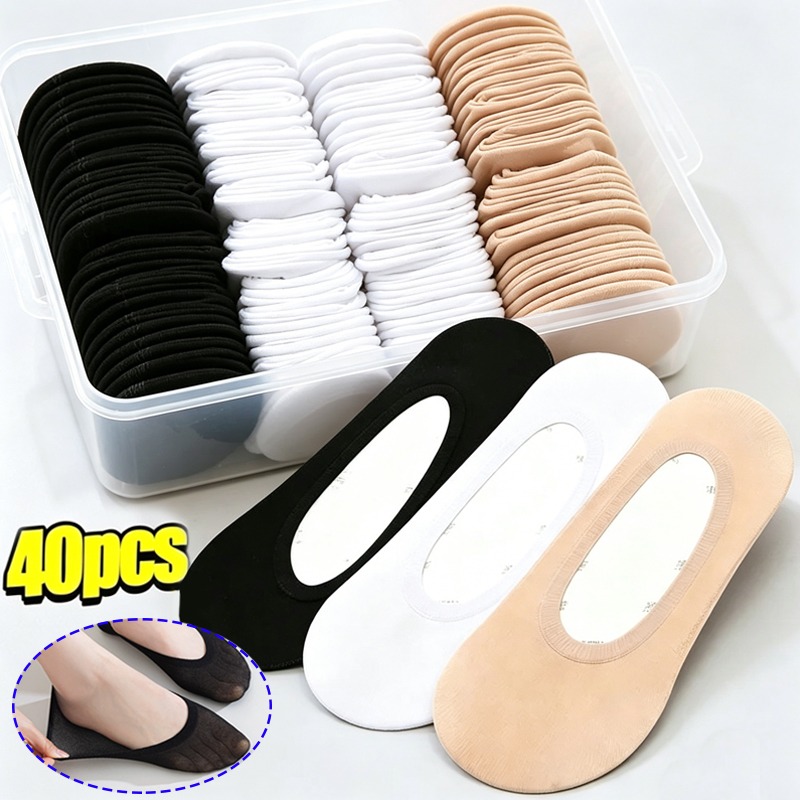 20/40pcs No Slip Low Cut Invis - Heel Liner Grip review and price
