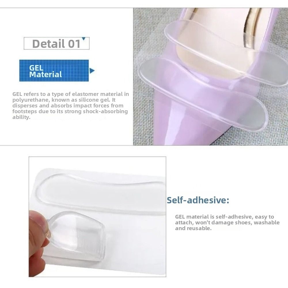 5pairs Gel Heel Grip Pads Self - Heel Liner Grip review and price