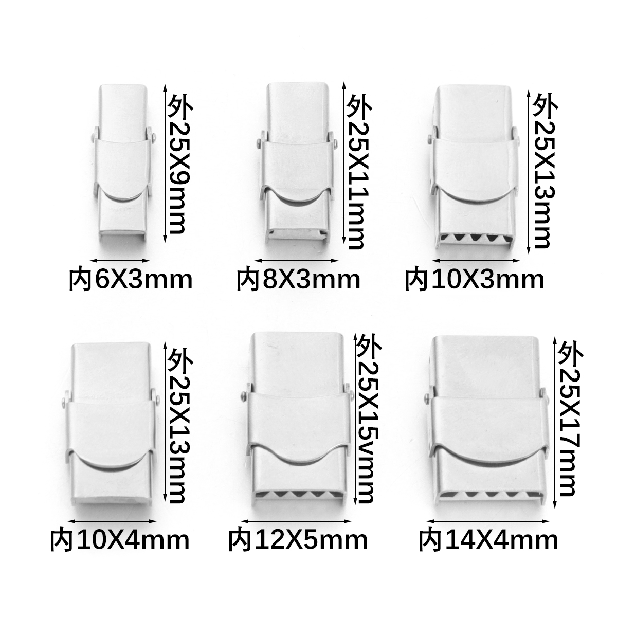 5Pcs Stainless Steel Clasp Cri - Patent Leather Shine review and price