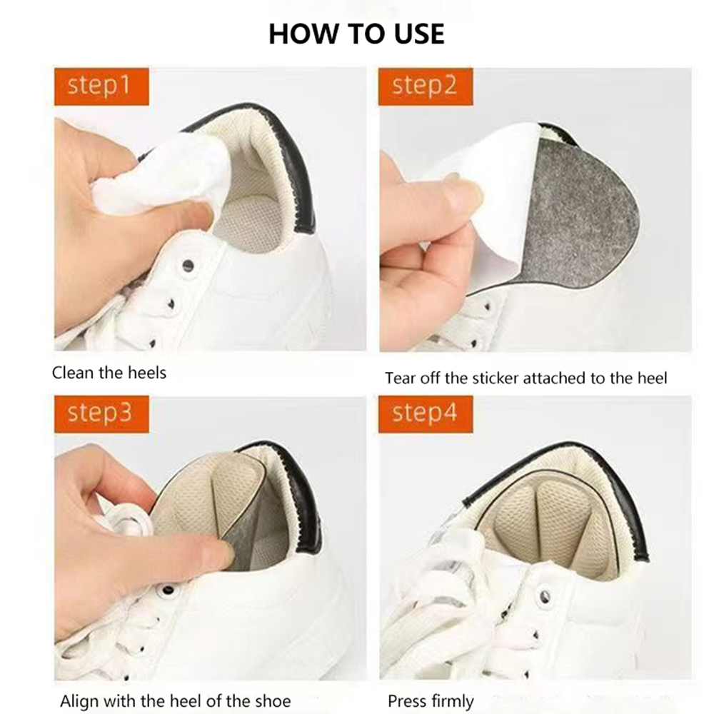 4Pairs Heel Grips Shoes Pads f - Heel Liner Grip review and price